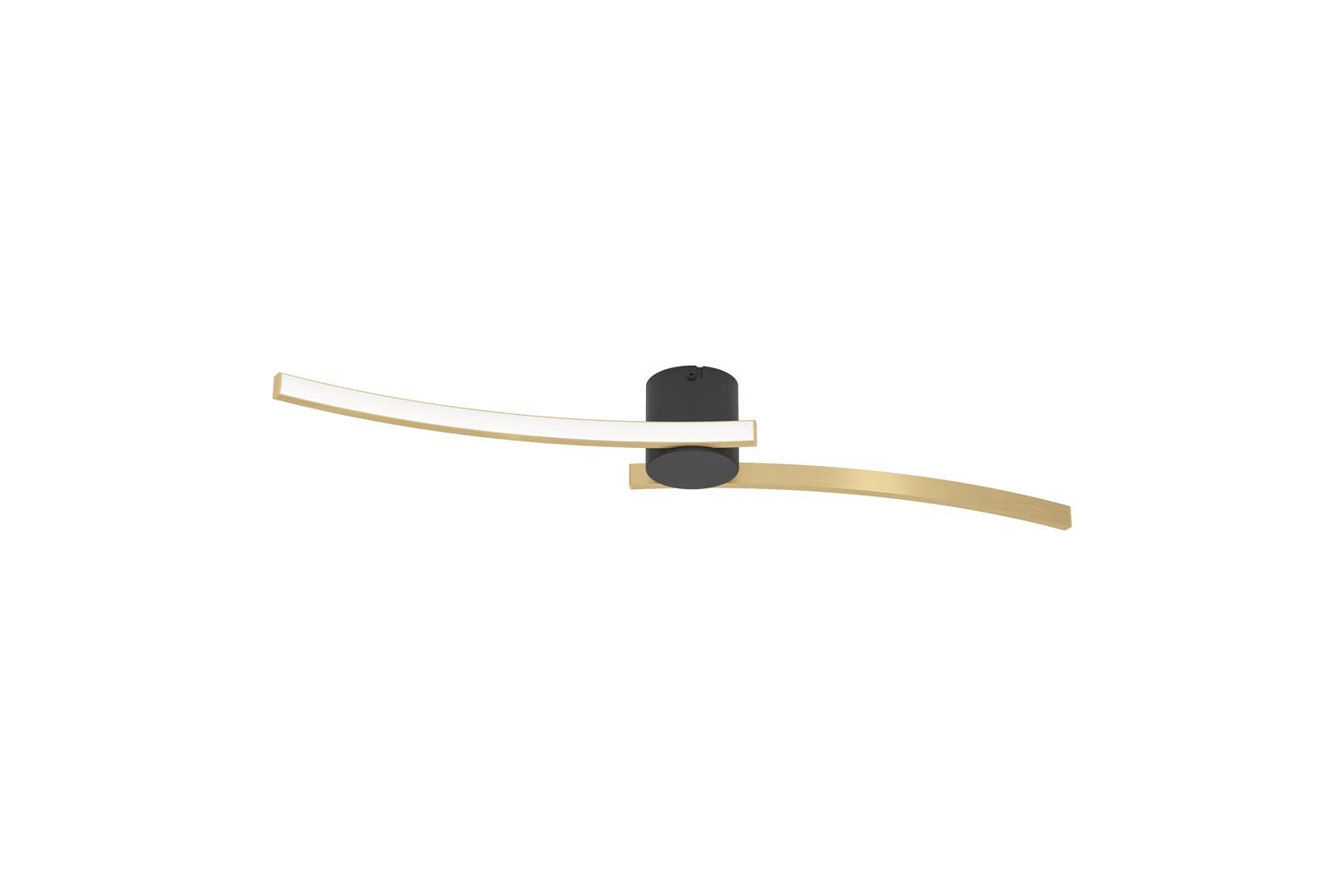 Eglo | Aieta Minimalist Ceiling Light | Black/Gold