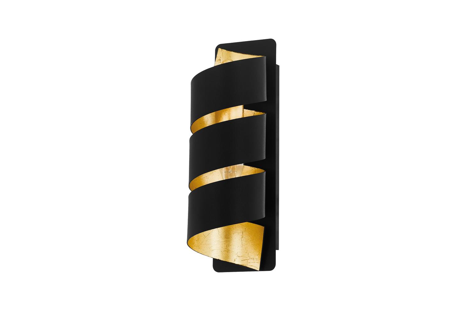 Elgo | Elizondo Wall Light | Black/Gold
