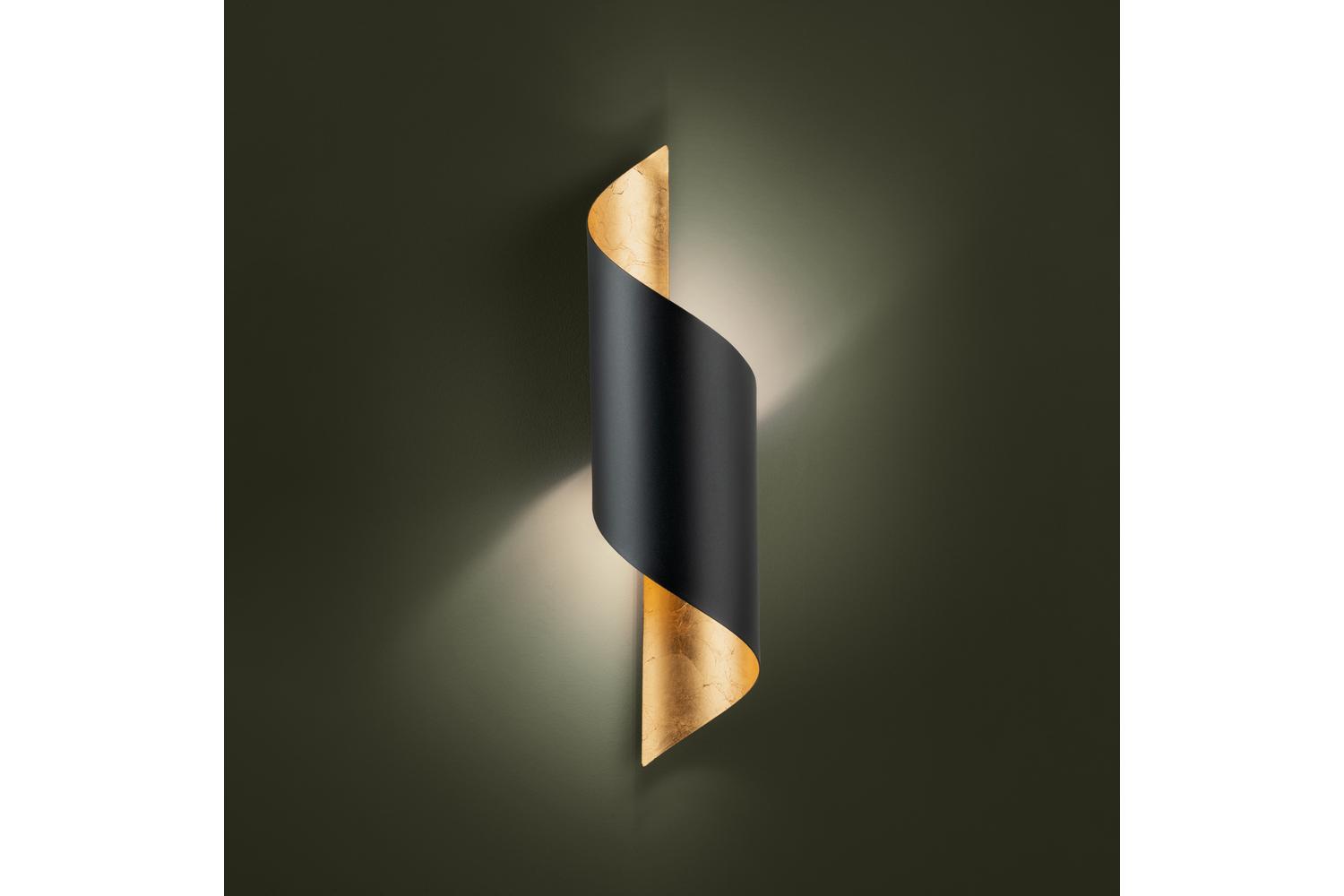 Eglo | Jabaloyas Steel Modern Wall Light | Black/Gold
