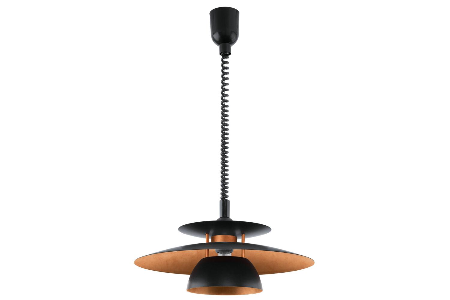 Eglo | Brenda Steel Pendant Light | Black/Copper