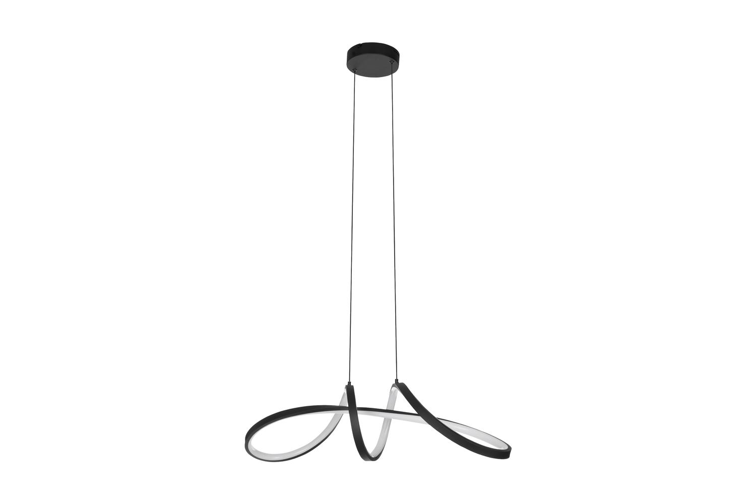 Eglo | Calarossa Modern Smart Pendant Light | Black/White
