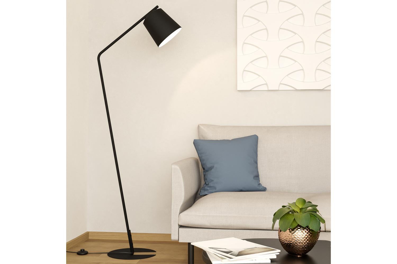 Eglo | Oneda Floor Lamp | Black/White