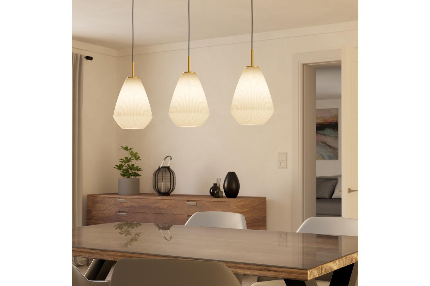 Eglo | Caprarola 3-light Pendant Light | Gold/Sandy