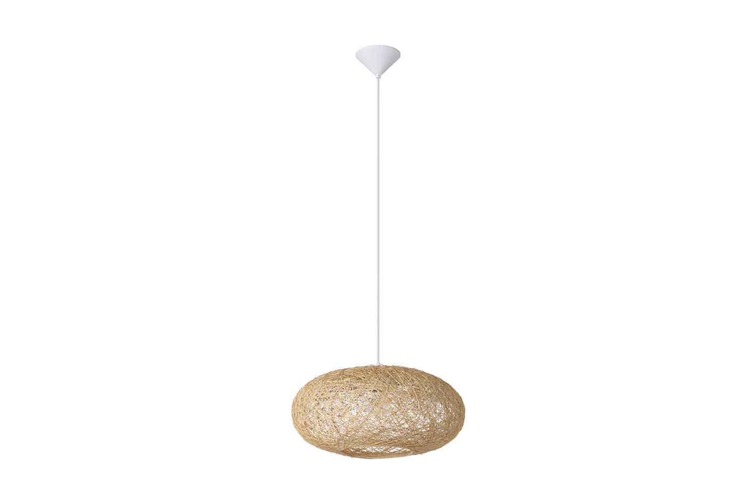 Eglo | Campilo Thread and Plastic Contemporary Pendant Light | White/Beige