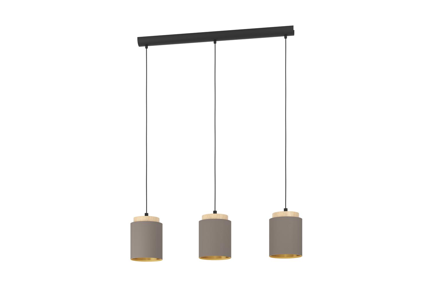 Eglo | Albariza 3-light Pendant Light | Cappucino/Gold