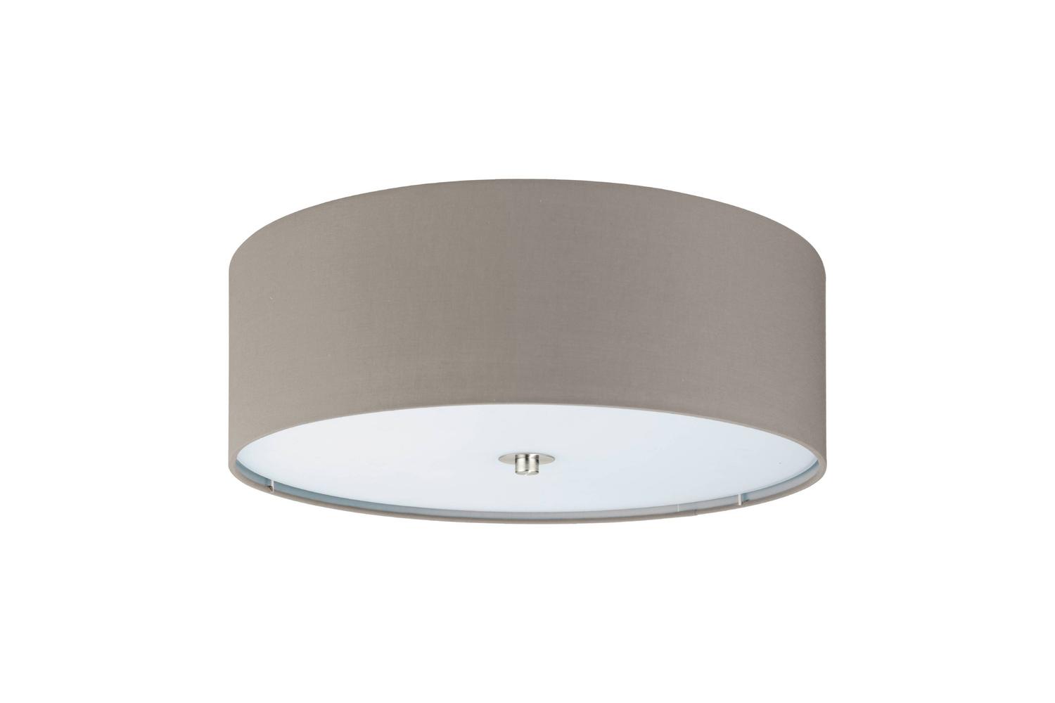 Eglo | Pasteri 3-light Ceiling Light | Taupe