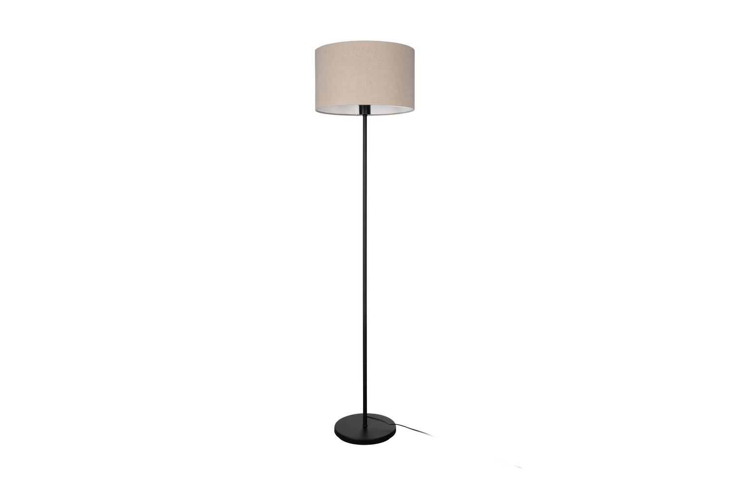 Eglo | Feniglia Floor Lamp | Black/Taupe
