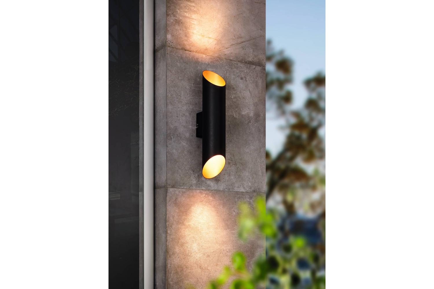 Eglo | Agolada Exterior Wall Light | Copper/Black