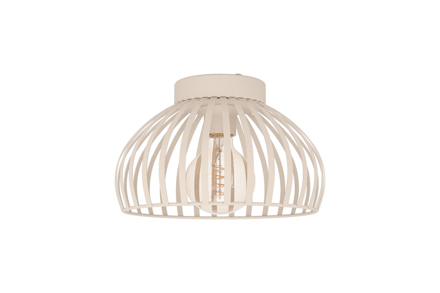 Eglo | Mogano 3 Caged Style Ceiling Light | 28 cm | Sandy