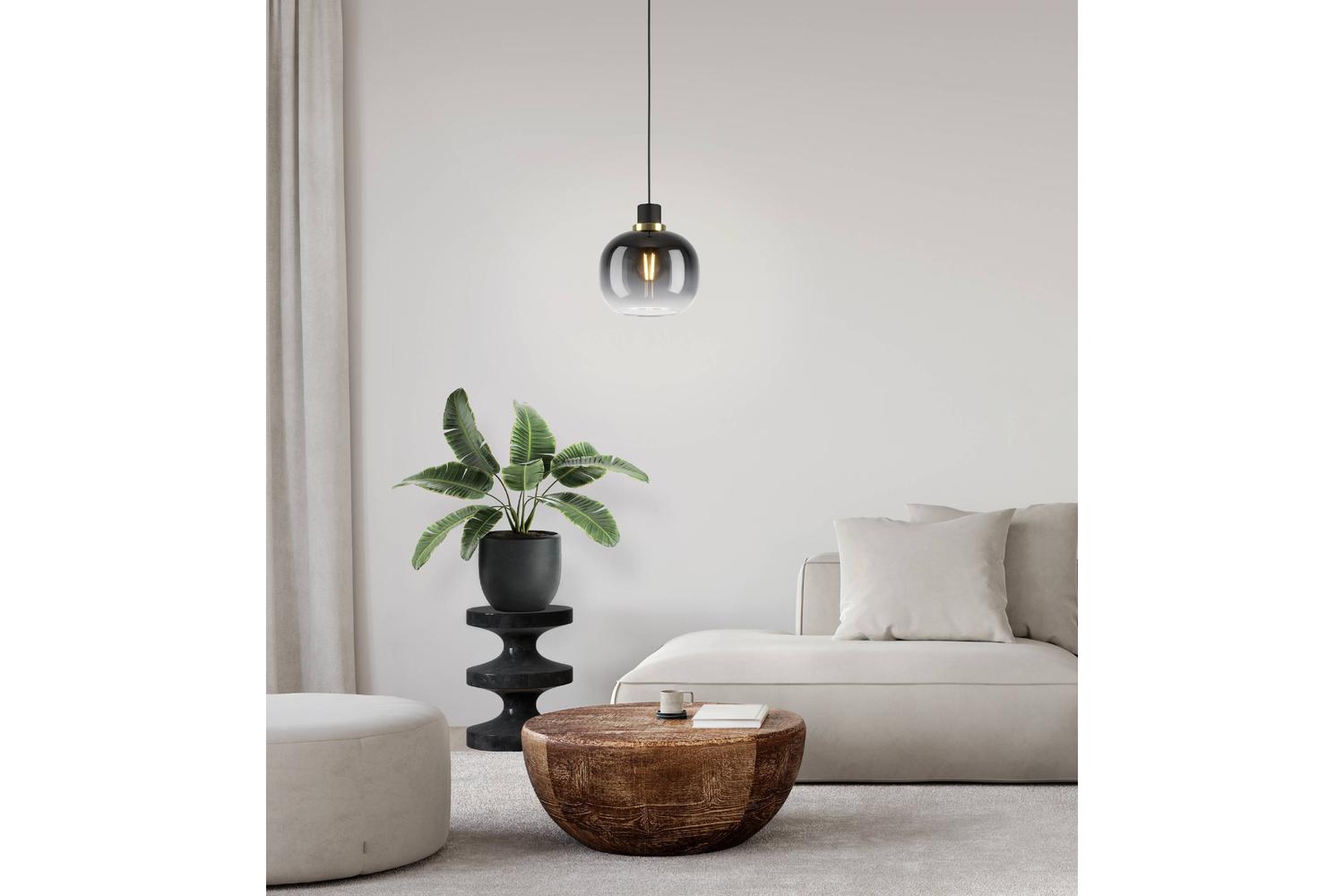 Eglo | Oilella Gradient Pendant Light | Black/Grey