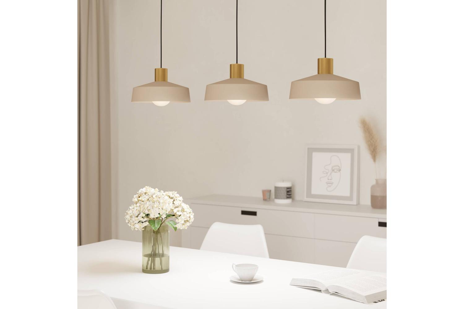Eglo | Valdiola 3-light Pendant Light | Sandy