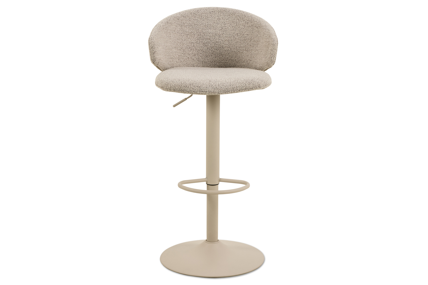 Benji Bar Stool | Gas Lift | Beige