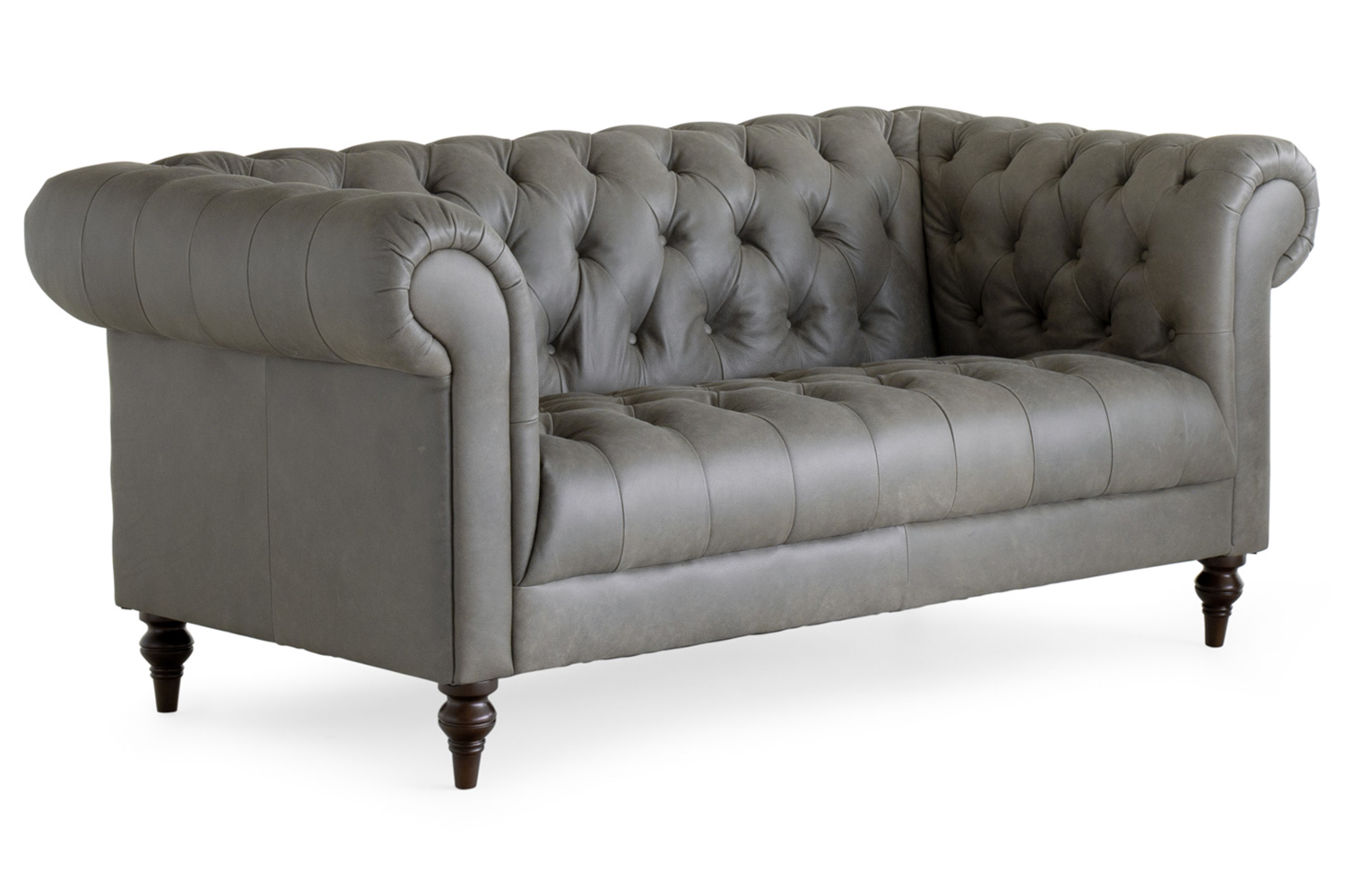 Franco 2 Seater Sofa | Leather | Anthracite