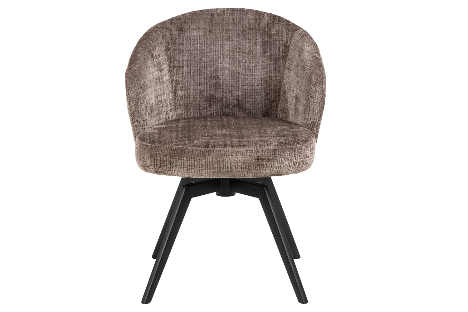 Darlene Dining Chair | Swivel | Dusty Brown