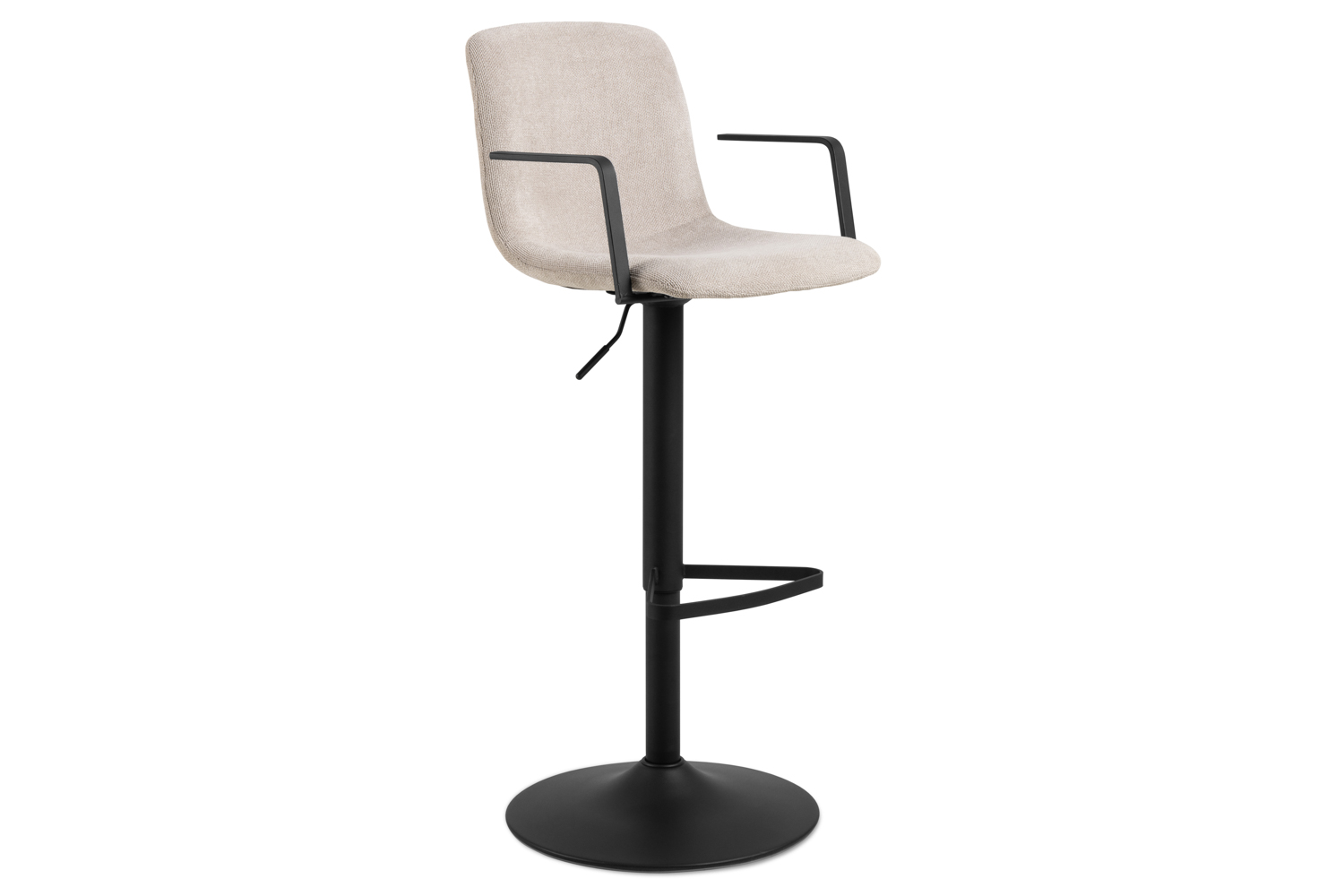 Bella Bar Stool | Gas Lift | Beige