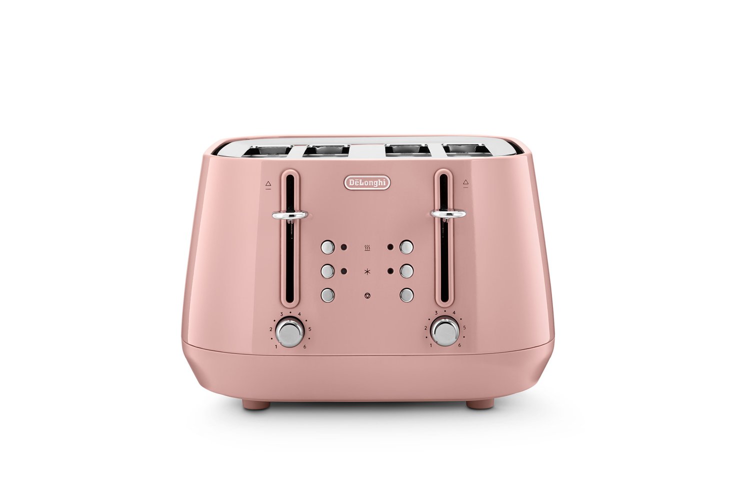 Delonghi Eclettica Playful 4 Slice Toaster | CTY4003.PK | Pink