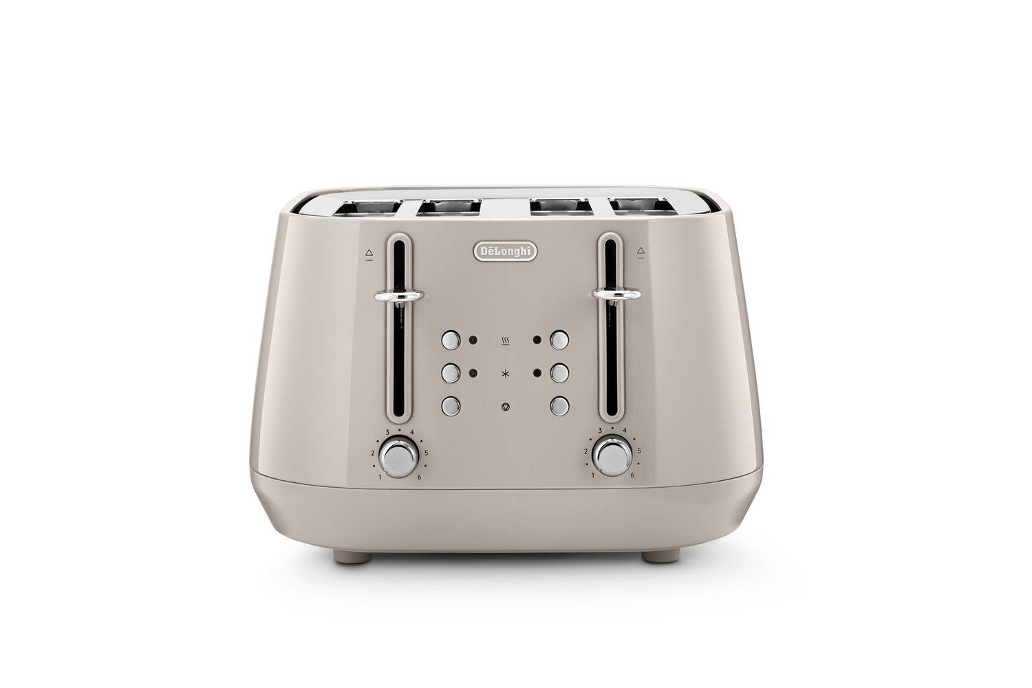 Delonghi Eclettica 4 Slice Toaster | CTY4003.BG | Beige