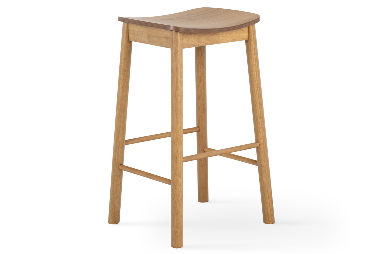 Mags Bar Stool | Matt Oak