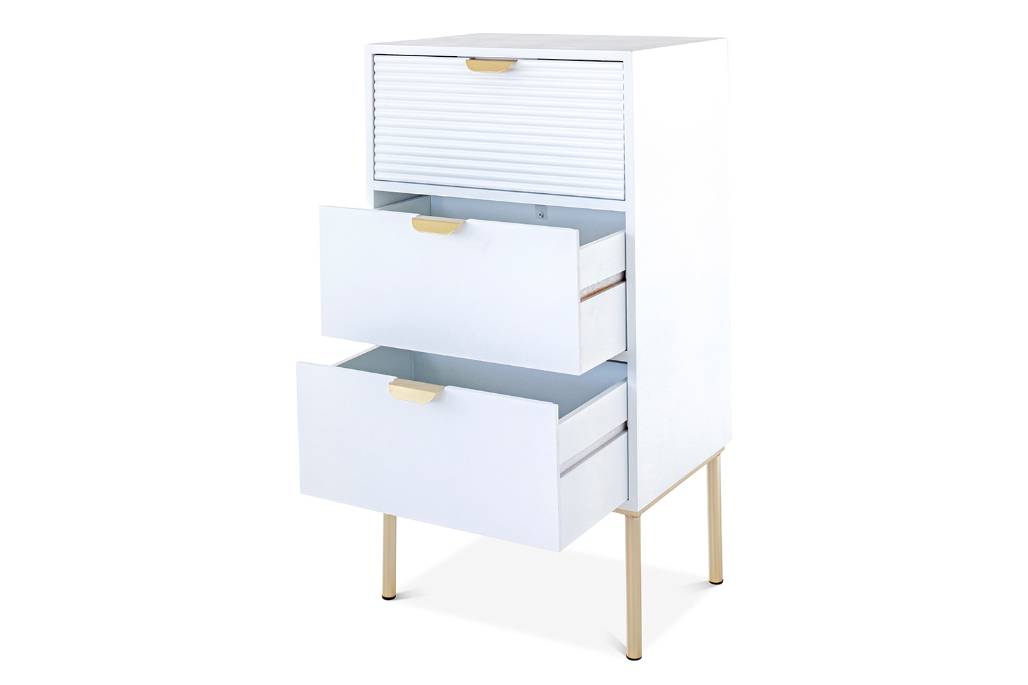 Frankie Bedside Table | Large | White