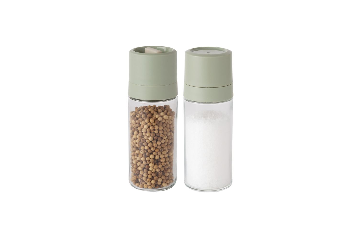 Berghoff Balance Sage Grinder And Shaker Set | Tableware | Glass And Recycled Plastic | 2 Piece