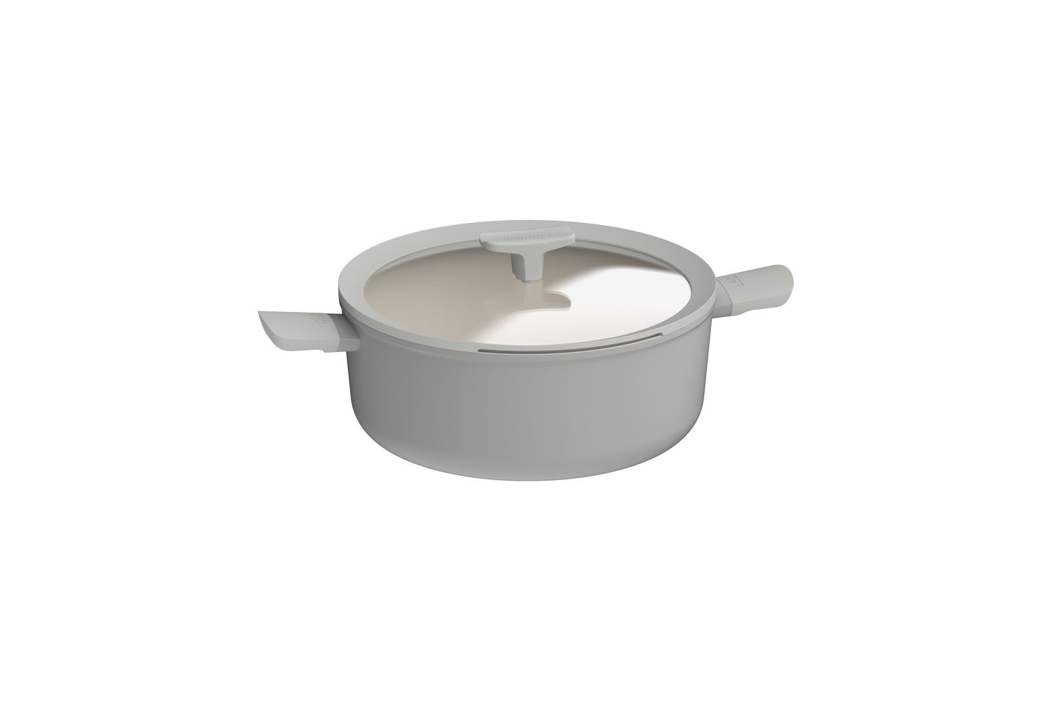 Berghoff Covered Stkpot 28cm Moonmist | Stockpot | Recycled Aluminium | 28cm
