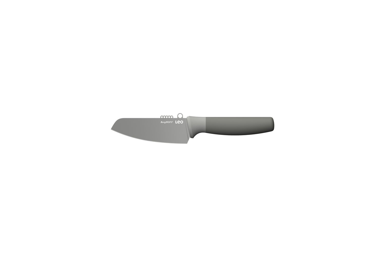 Berghoff Vegetable Knife With Zester 11cm | Kitchen Knife | Stainless Steel | Grey