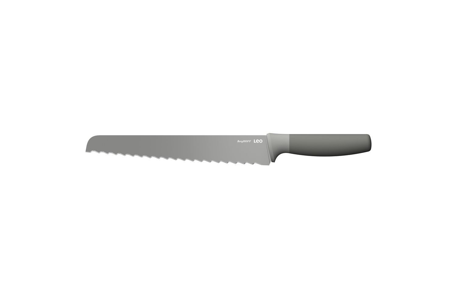Berghoff Bread Knife 23cm | Bread Knife | Stainless Steel | Grey