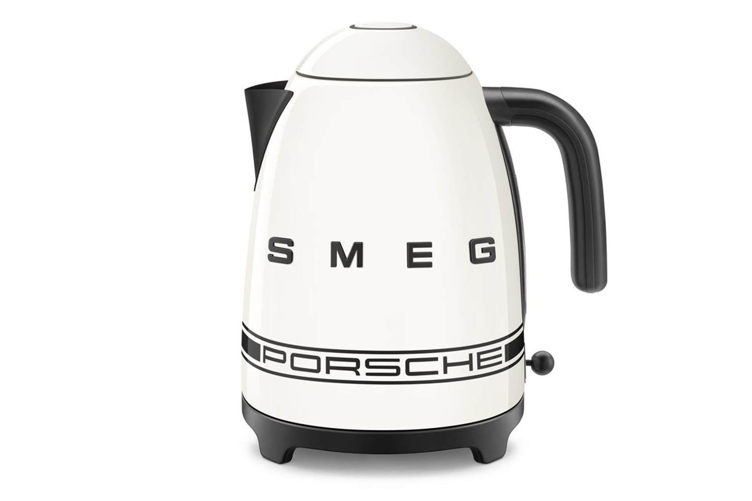 Smeg 1.7L 50's Style Porsche Kettle | KLF03PCWUK | Carrara White
