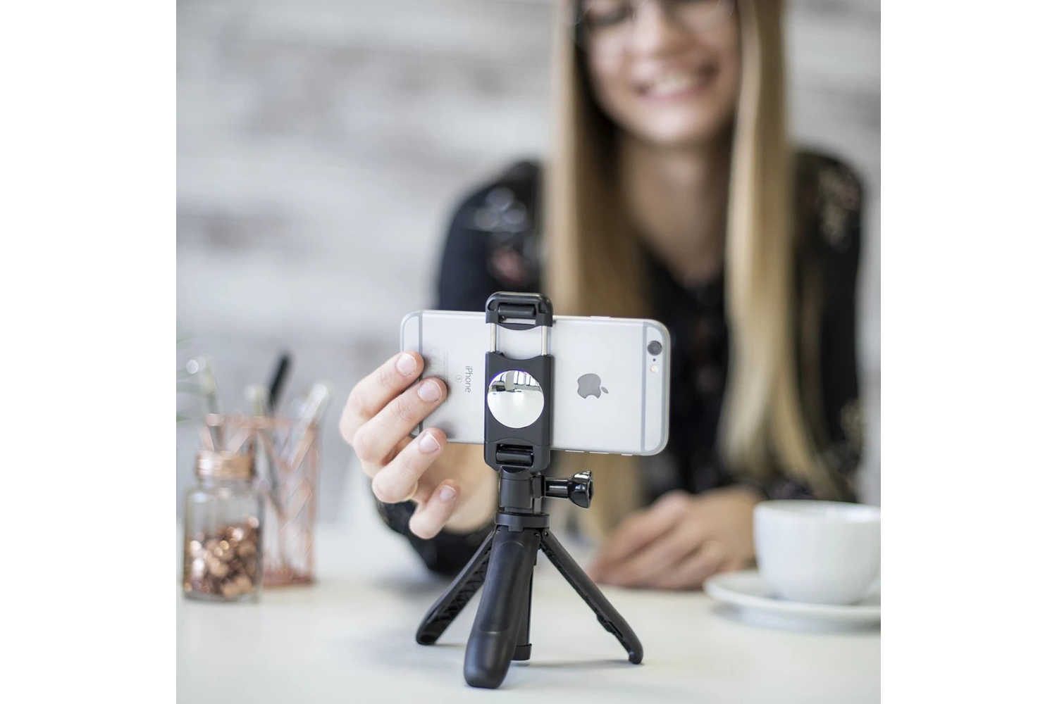 Hama Pocket Smartphone Mini Tripod | Black
