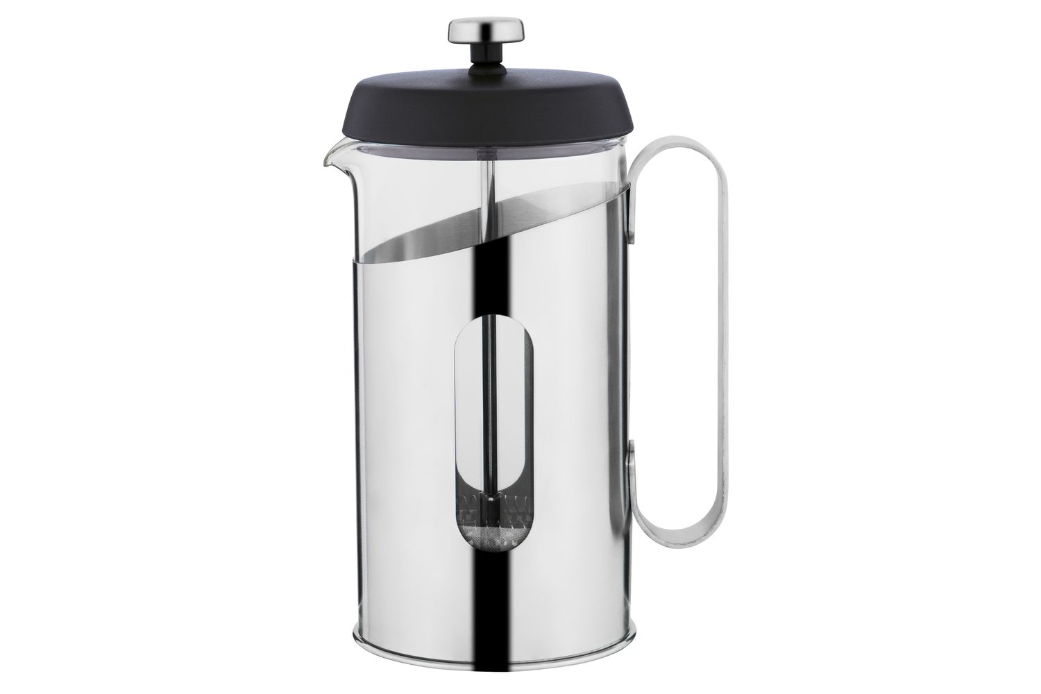 Berghoff Coffee Tea Plunger 60l | French Press | Stainless Steel & Glass | 0.60l