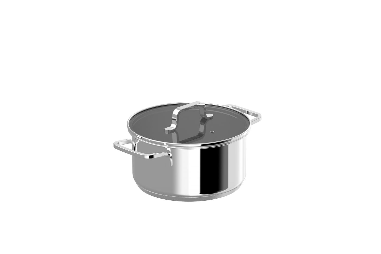 Berghoff Covered Casserole Helix 20cm | Casserole Dish | Stainless Steel | 20cm