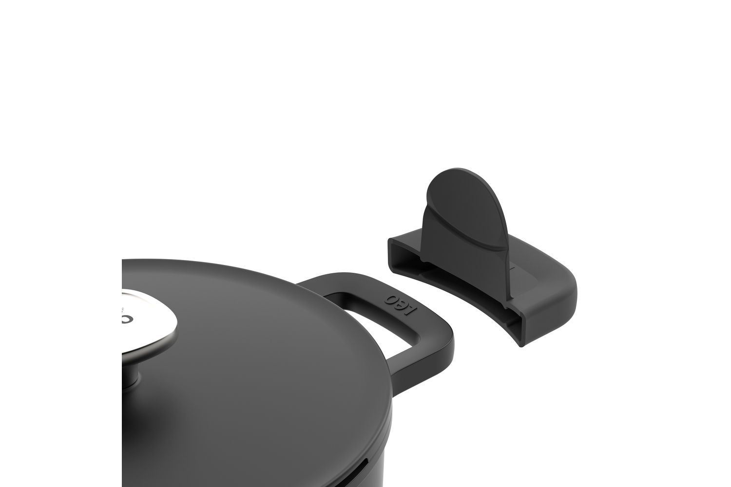 Berghoff 24cm Non Stick Covered Stock Pot With Silicone Sleeves | Stock Pot | Aluminium | 24cm