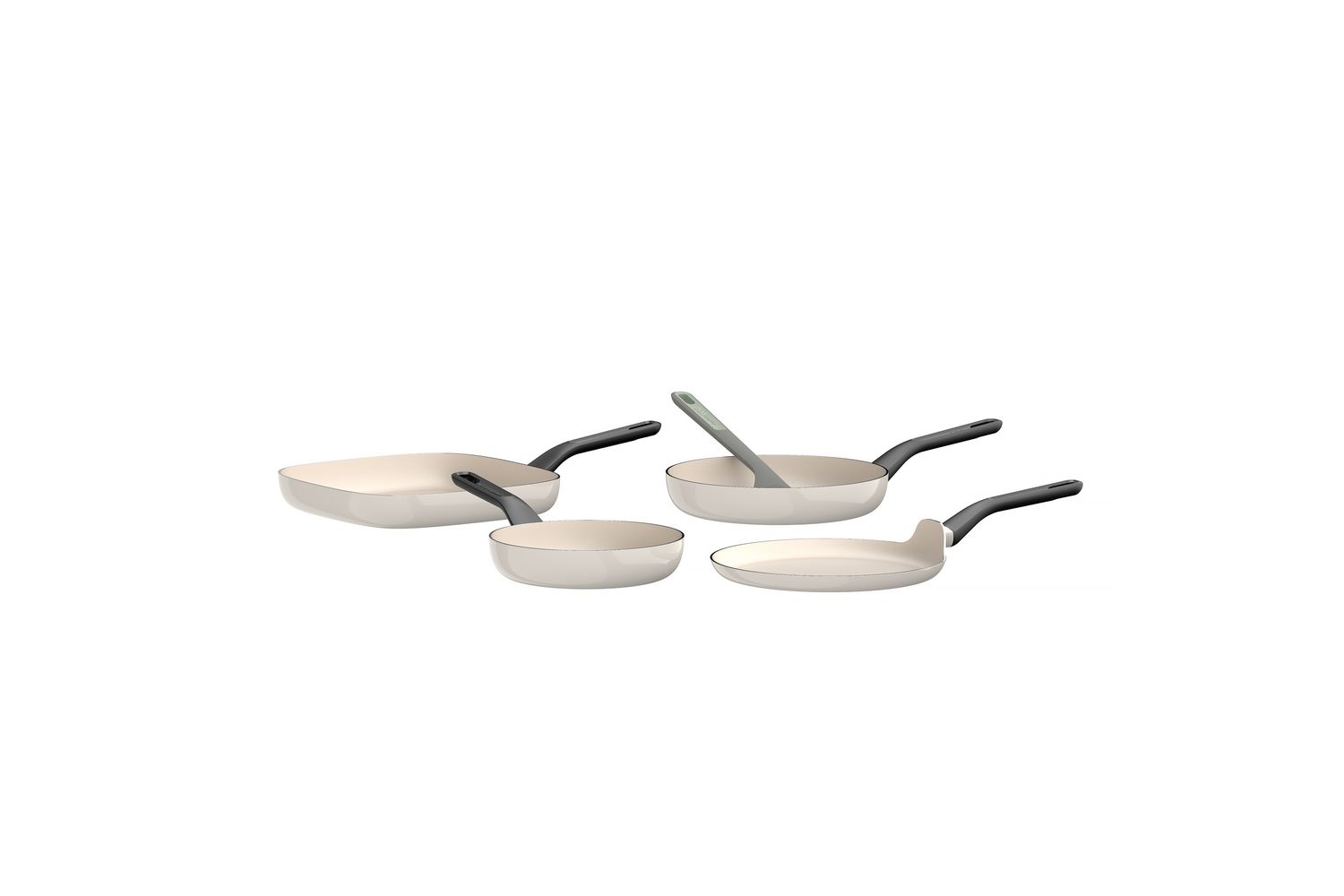 Berghoff Glints Spirit Frying Pan Set | Non-stick Aluminium | 4 Piece
