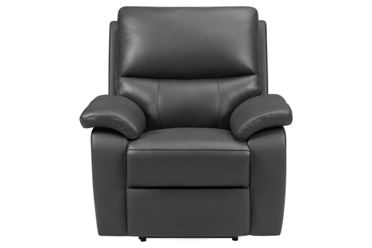 Cannes Armchair | Power Recliner | Leather | Charcoal