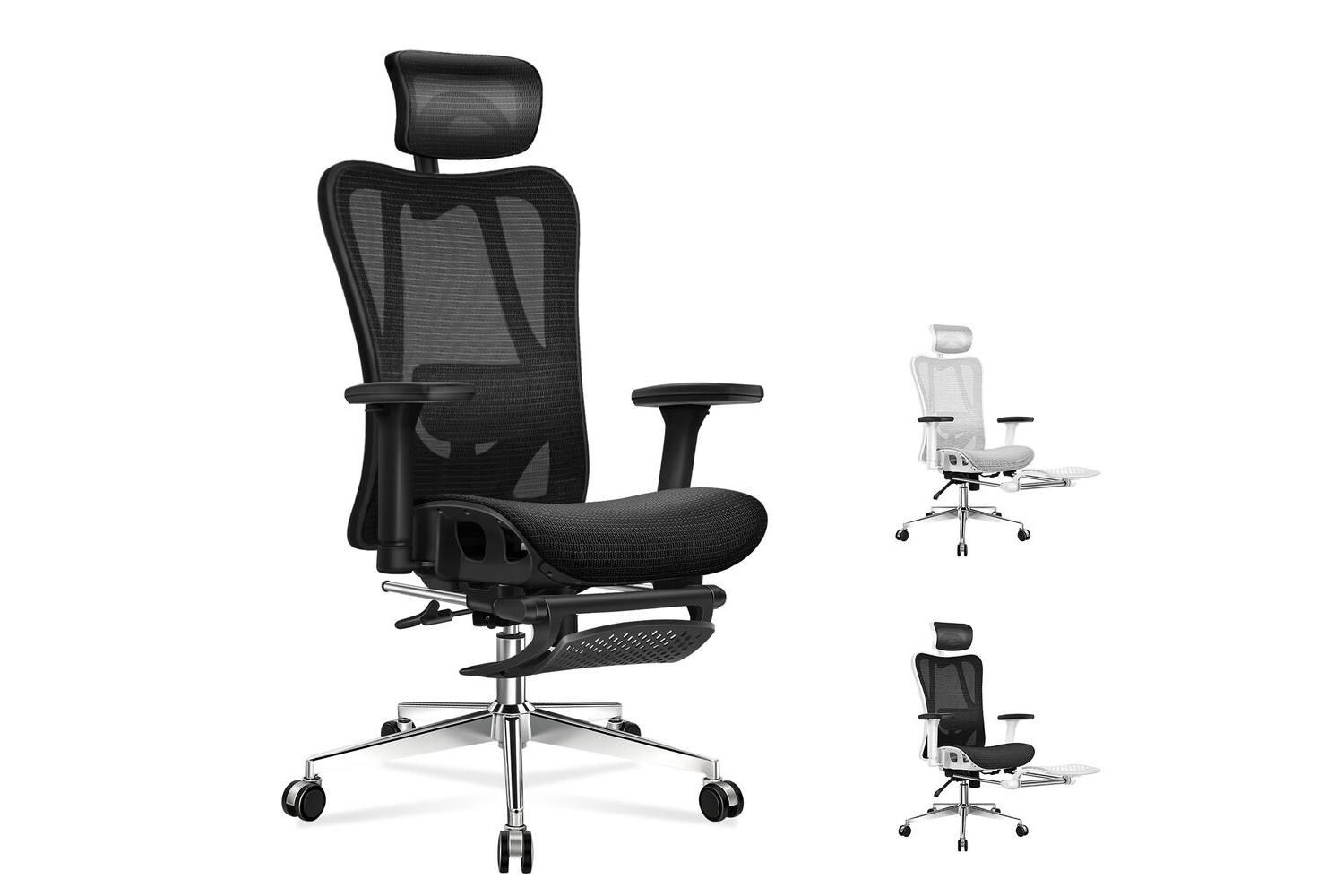 Alfordson Mesh Office Chair | Ergonomic Desk Chair | Adjustable Lumbar Support