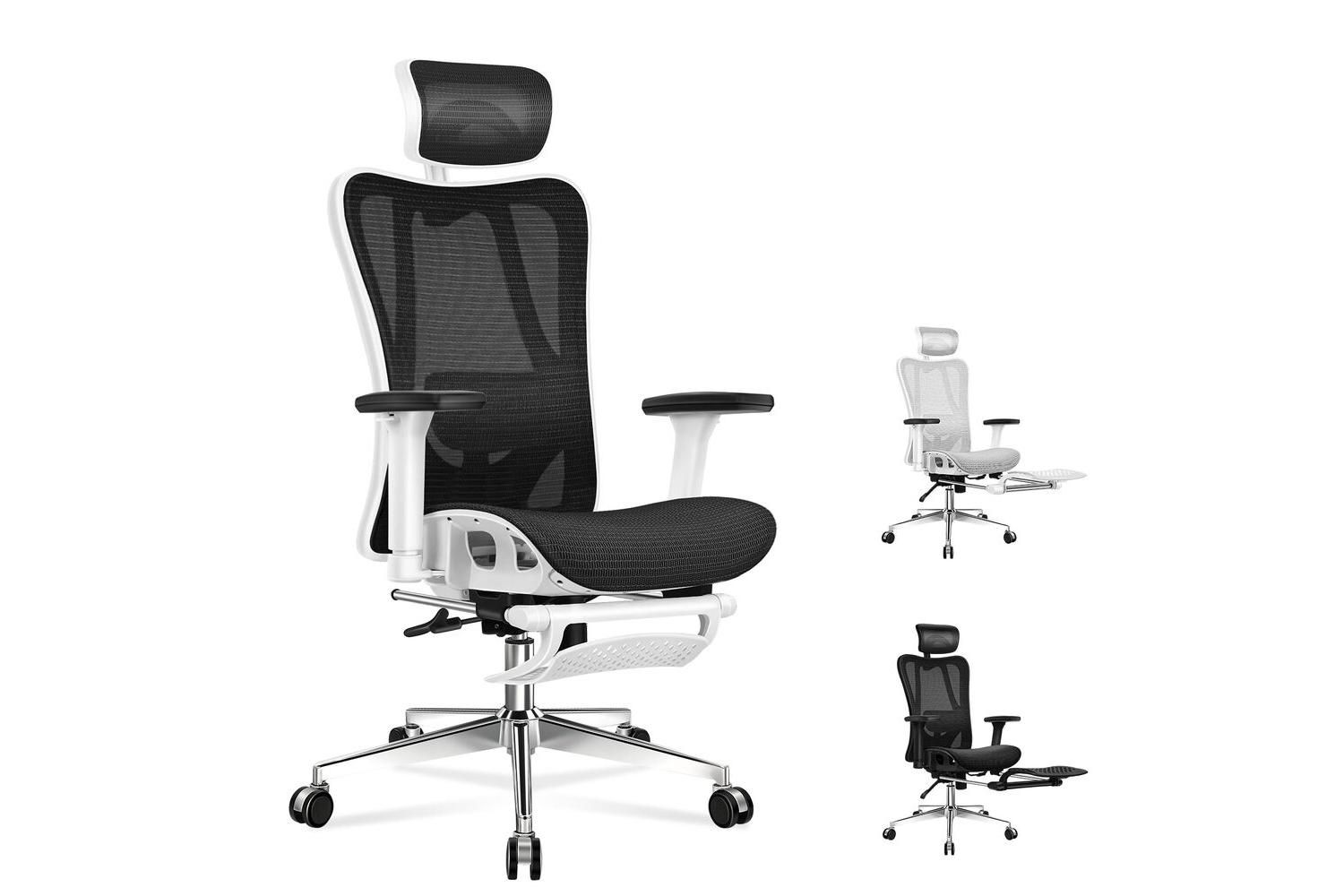 Alfordson Mesh Office Chair | Ergonomic Desk Chair | Adjustable Lumbar Support