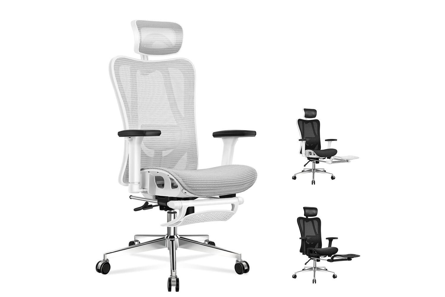 Alfordson Mesh Office Chair | Ergonomic Desk Chair | Adjustable Lumbar Support