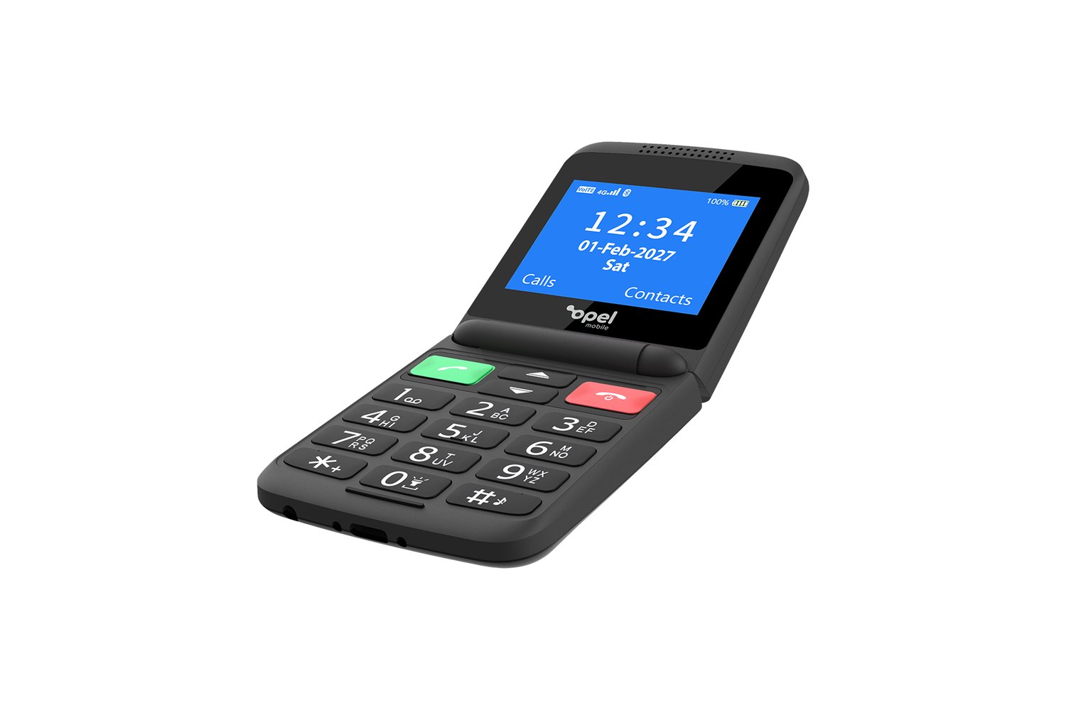 Opel Mobile Flip Fold Phone | 128MB | 4G | OMFF24BEU