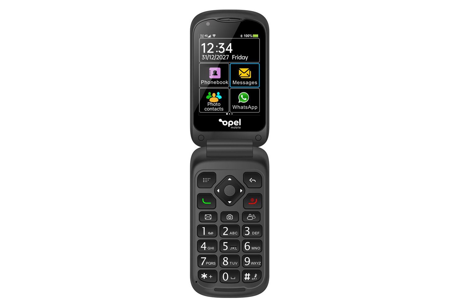 Opel Mobile Touch Flip Phone | 512MB | 4GB
