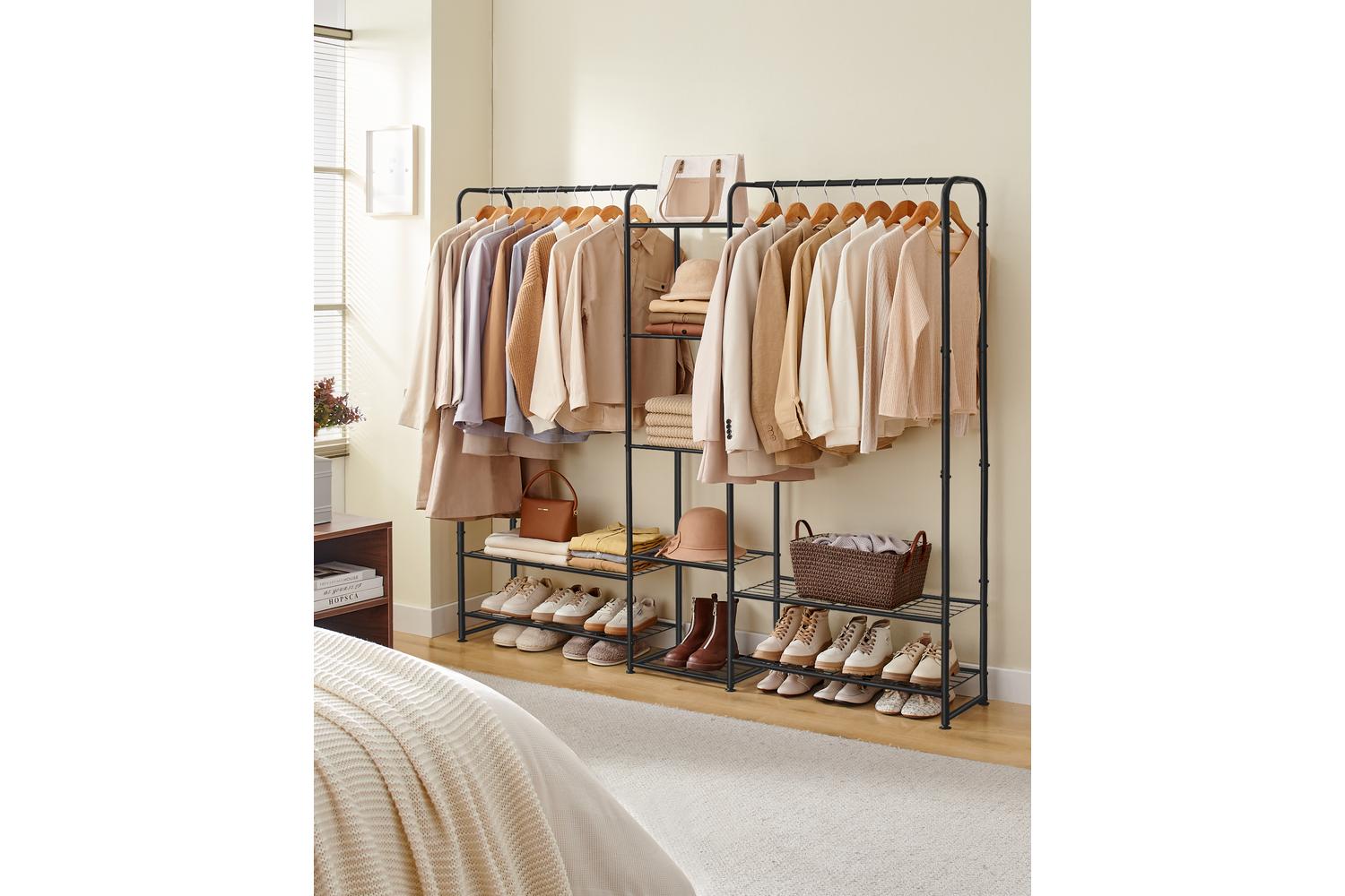 Songmics Wardrobe | Portable Closet | Steel | 183 X 158.4 Cm
