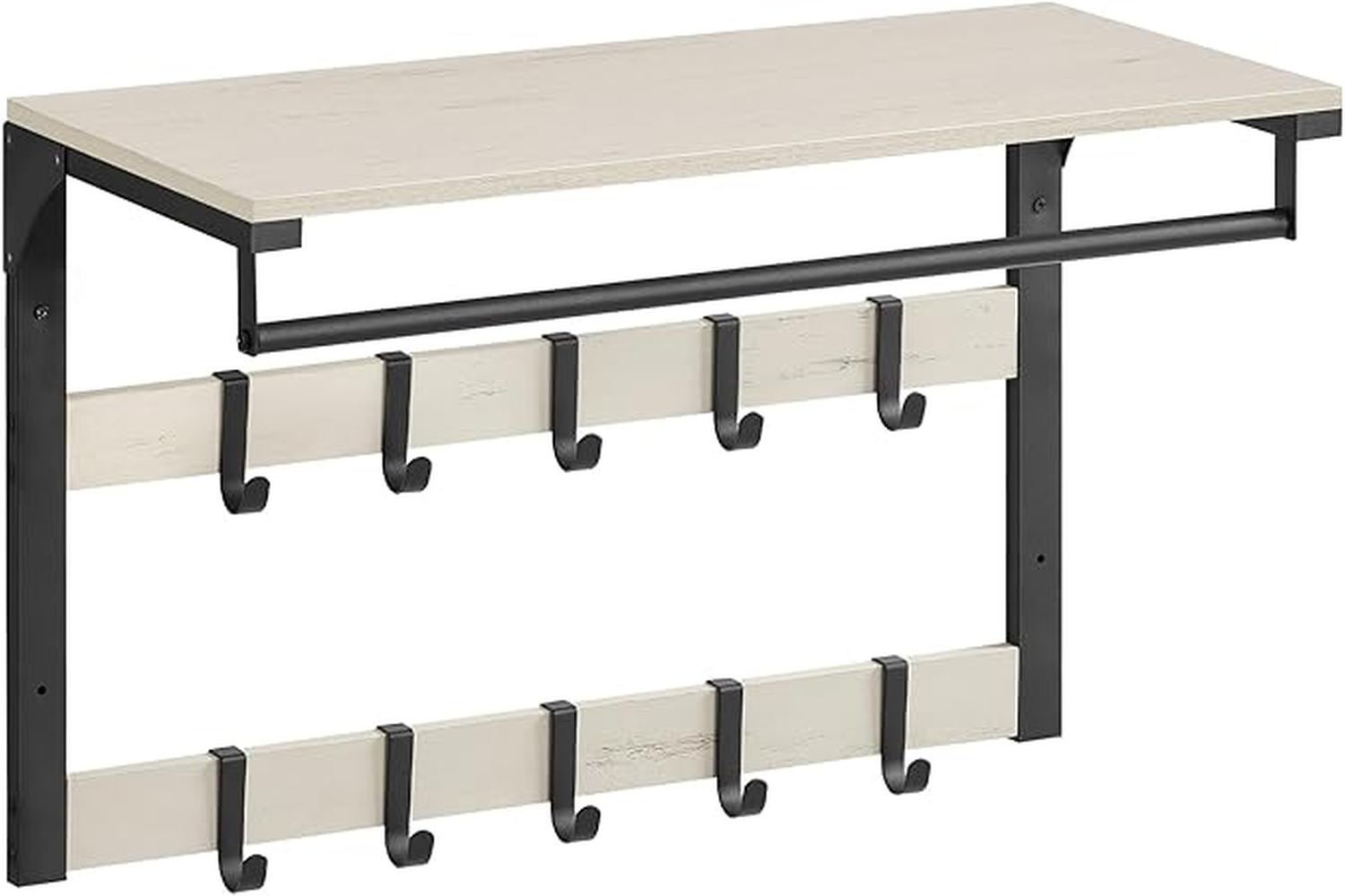 Vasagle Coat Rack | Particleboard And Steel | 65cm