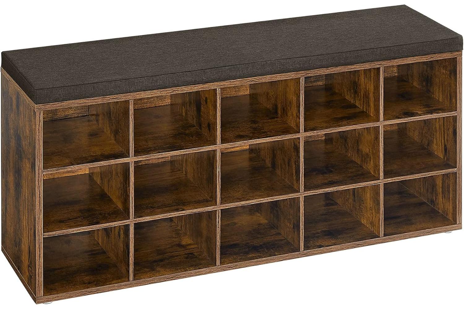 Shoe Bench | Storage Bench | Particleboard | 105cm