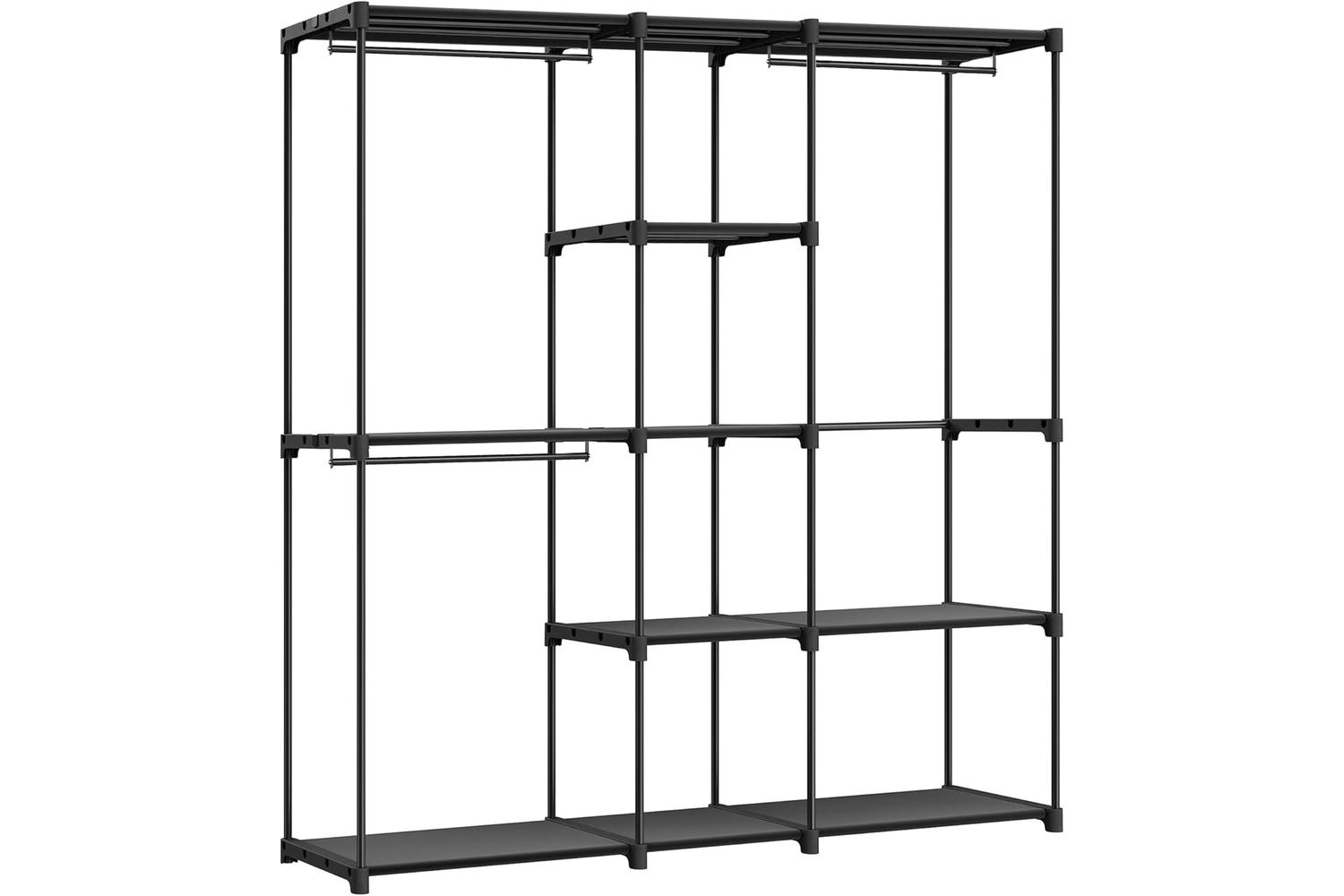 Songmics Wardrobe | Clothes Storage | Steel & Non-woven Fabric | 182 X 182 Cm