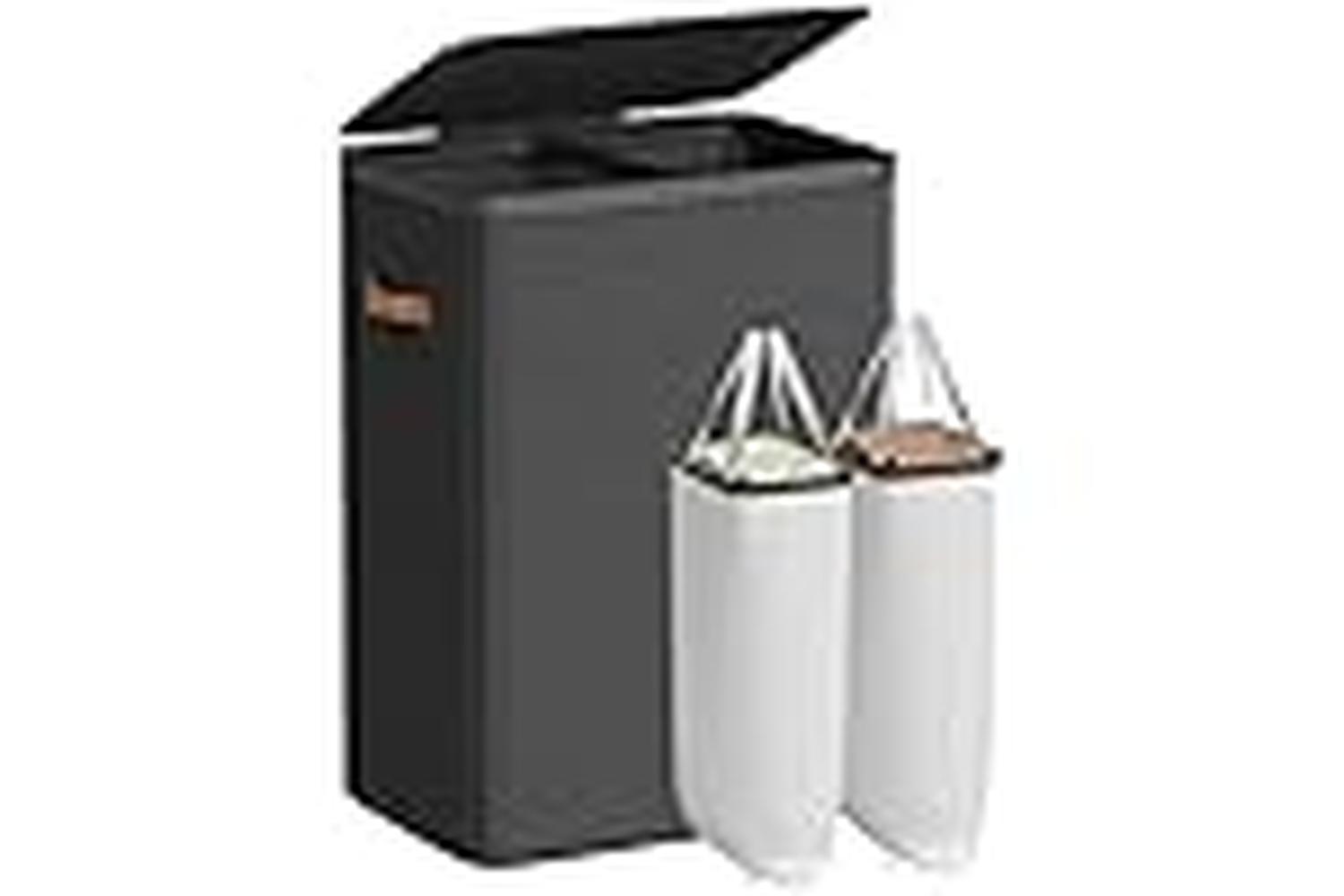 Laundry Basket | Laundry & Clothing Care | Polyester Fabric | 56 X 40 X 75 Cm