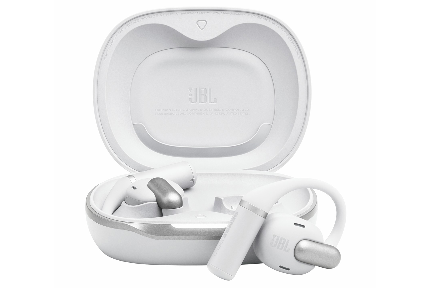 JBL Sense Pro Open-Ear True Wireless Headphones | White