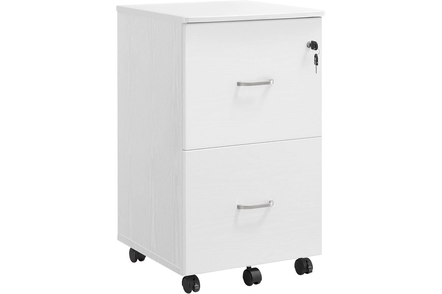 Vasagle File Cabinet | Particleboard Mdf Pvc | 43 X 44.5 X 72 Cm