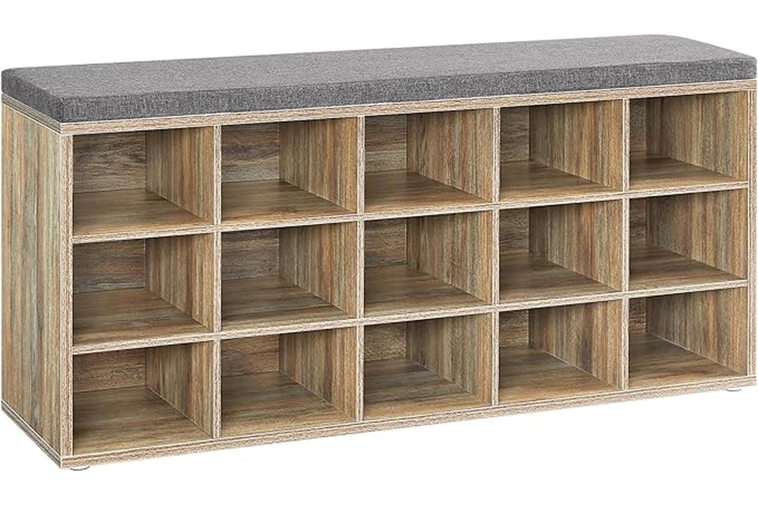 Shoe Bench | Storage Bench | Particleboard | 105cm
