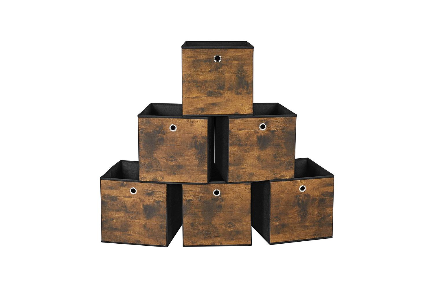 Songmics Storage Box | Cardboard & Fabric | 30 X 30 X 30 Cm