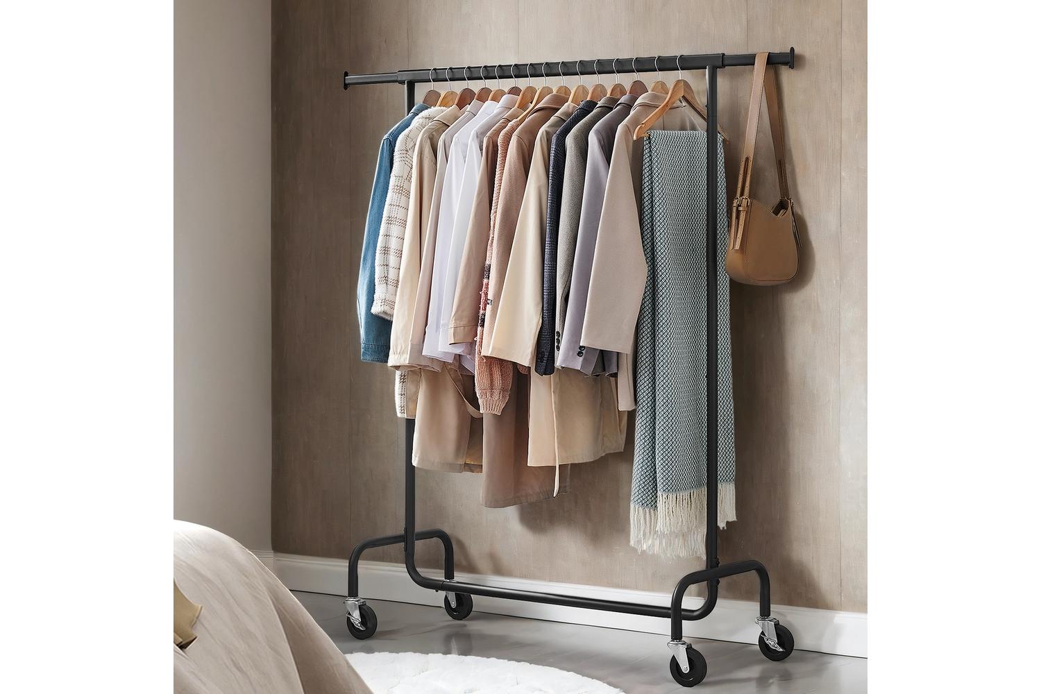 Songmics Garment Rack | Clothes Storage | Steel | 110-150cm