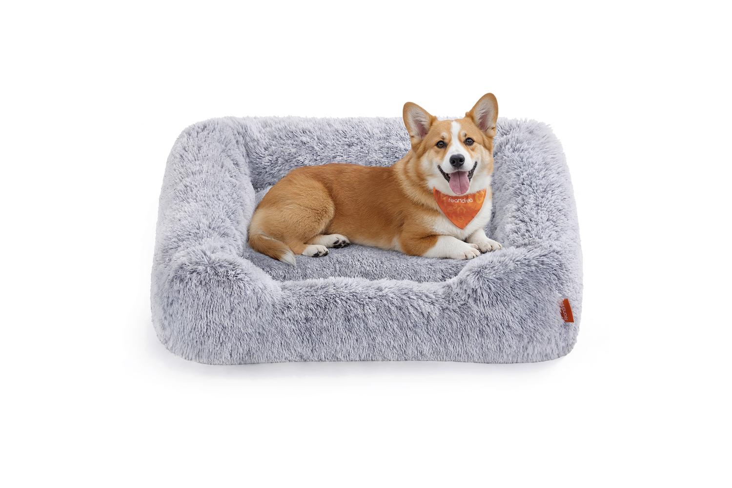 Dog Bed | Dog Bed | Plush | 91 X 68 X 18 Cm